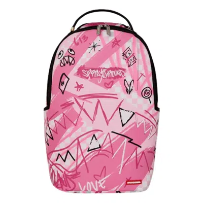 Sprayground Broken Hearts Club Backpack 'pink'