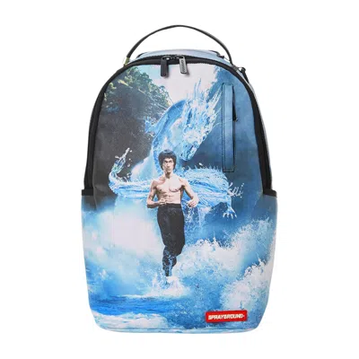 Pre-owned Sprayground Bruce Lee Water Dragon Dlxv Backpack 'multicolor' | Multi-color | Men's Size Onesize