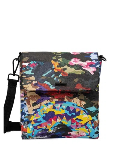 Sprayground Camouflage-print Belt Bag In Multi