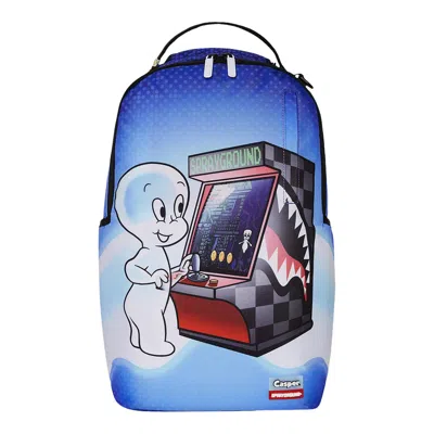 Pre-owned Sprayground Casper Ghost Player One Backpack 'multicolor' | Multi-color | Men's Size Onesize