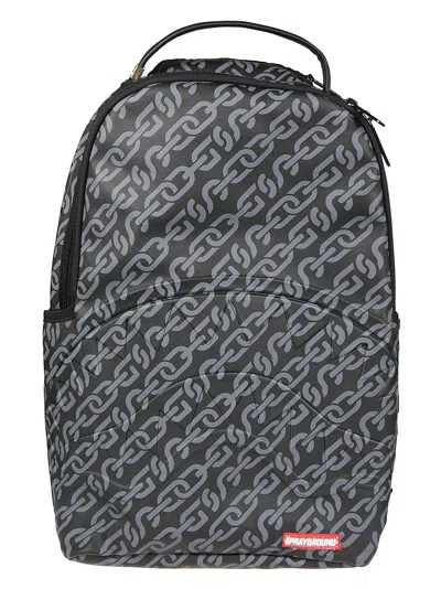 Sprayground Chains Backpack Backpack In Black