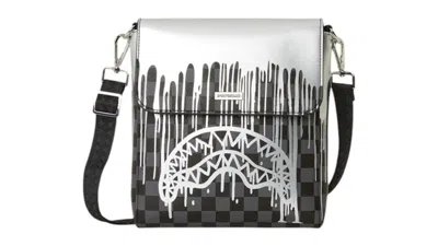 Pre-owned Sprayground Chateau Ghost Large Sling Crossbody In Multi
