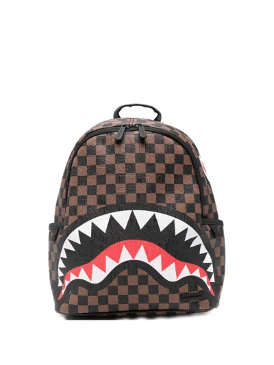 Sprayground 'check 2 Emboss Savage' Backpack  In Brown