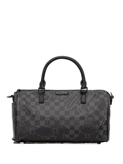 Sprayground Check-pattern Duffle Bag