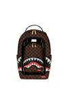 Sprayground Checkered Backpack In Brown