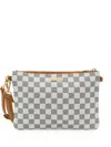 Sprayground Check-pattern Embossed Shoulder Bag In Gray