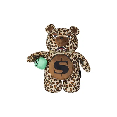 Pre-owned Sprayground Clawed Up Moneybear Backpack 'multicolor' | Multi-color | Men's Size Onesize