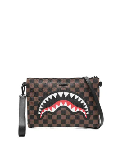 Sprayground Clutch In Brown