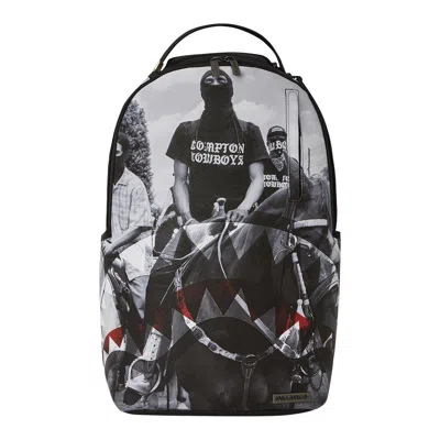 Pre-owned Sprayground Compton Cowboys Ride Alone Backpack 'multicolor' | Multi-color | Men's Size Onesize