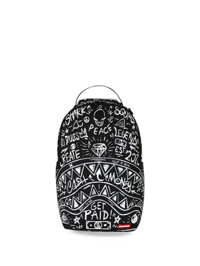 Sprayground Kids' Crazy Thoughts Dlxsr Backpack In Multi