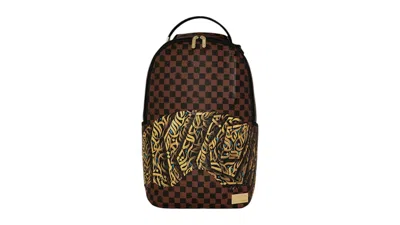 Pre-owned Sprayground Diaa Allam Seeking Perfection 002 Backpack In Multi