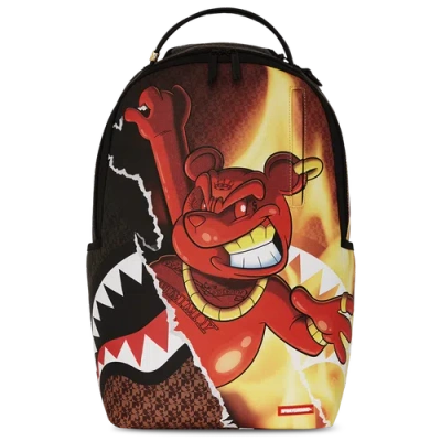 Sprayground Diablo Fire Tear Backpack In Multi