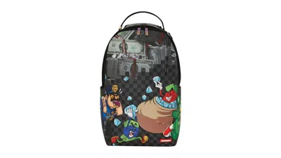 Pre-owned Sprayground Diamond Run Backpack In Multi