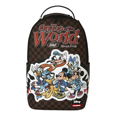 Pre-owned Sprayground Disney Mickey Crew Ready Backpack 'multicolor' | Multi-color | Men's Size Onesize