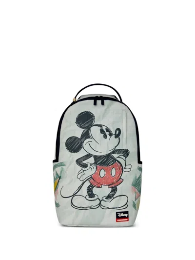 Sprayground Kids' Disney Mickey Sketch Backpack In Green