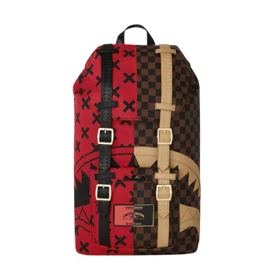 Pre-owned Sprayground Divide & Conquer Hills Backpack 'multicolor' | Multi-color | Men's Size Onesize