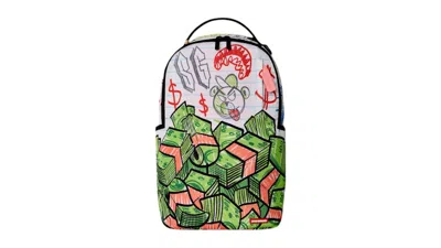 Pre-owned Sprayground Doodle Dreamz Dlxr Backpack In Multi