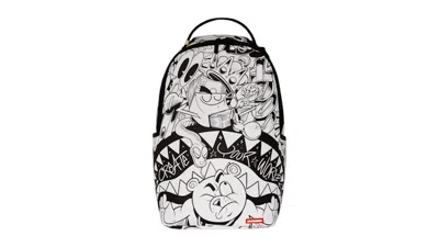 Pre-owned Sprayground Doodle King Backpack In Multi