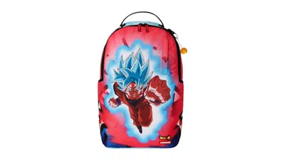 Pre-owned Sprayground Dragon Ball Super Power Saiyan Backpack In Multi