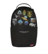 Sprayground Embossed Patch Backpack In Black