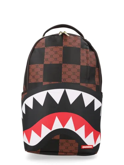 Sprayground Enlarged Checks Parisbackpack In Multi