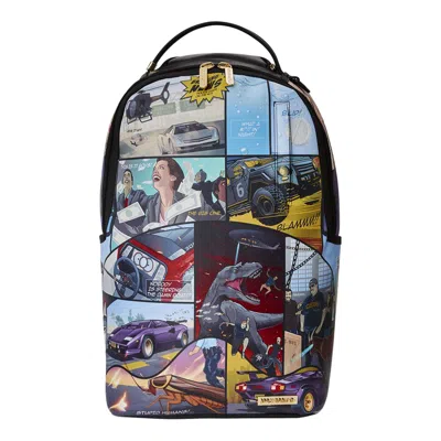 Pre-owned Sprayground Everyday's A Movie Backpack 'multicolor' | Multi-color | Men's Size Onesize