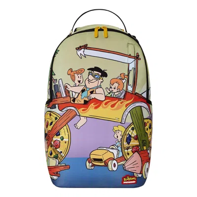 Pre-owned Sprayground Flintstones Big Rider Backpack 'multicolor' | Multi-color | Men's Size Onesize