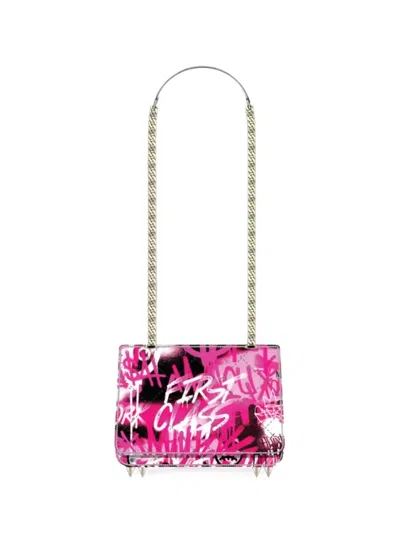 Sprayground Fly Private Shoulder Bag In Pink