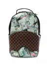 Sprayground Fully Loaded Dollar-print Backpack In Red