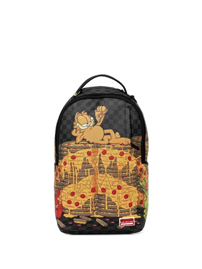 Sprayground Garfield-print Backpack In Black