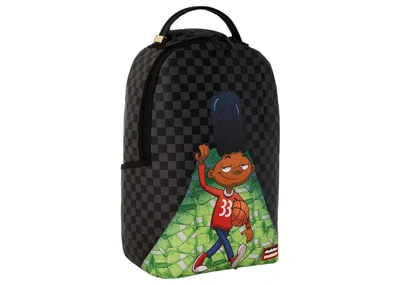 Pre-owned Sprayground Gerald Money Reveal Backpack In Black