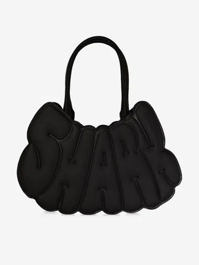Sprayground Girls Metallic Drip Shark Bubble Letters Handbag