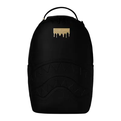 Pre-owned Sprayground Gold Brick Luxe Backpack 'black' | Men's Size Onesize