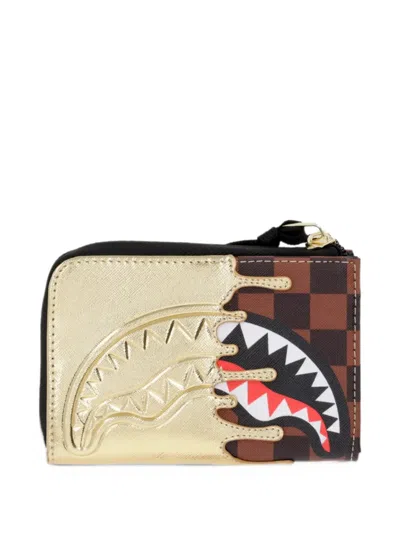 Sprayground Golden Dynasty Drip Wallet