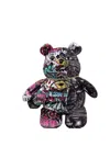 Sprayground Graffiti-print Bear-shape Backpack In Multi