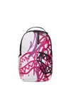 Sprayground Graffiti-print Woven Backpack In Multi