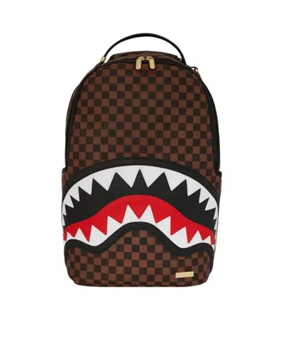 Sprayground Graphic Shark Mouth Backpack In Black