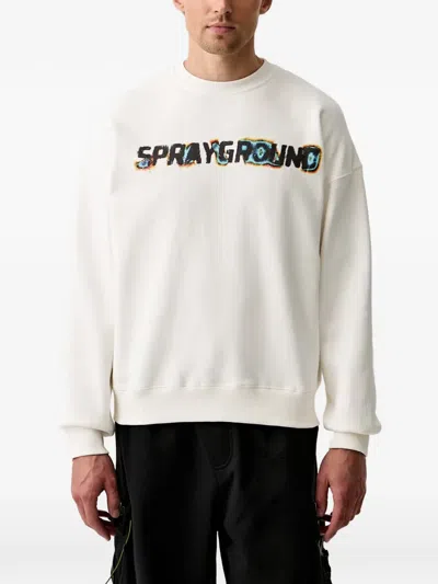 Sprayground Graphic-print Sweater In Neutral