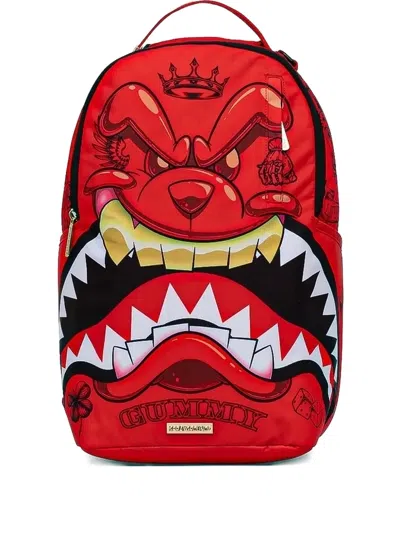 Sprayground Gummy-face Backpack In Red