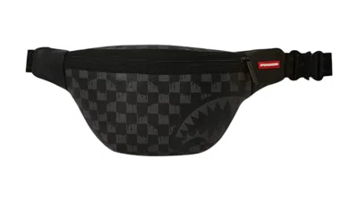 Pre-owned Sprayground Hangover Drip Check Savvy Crossbody In Multi