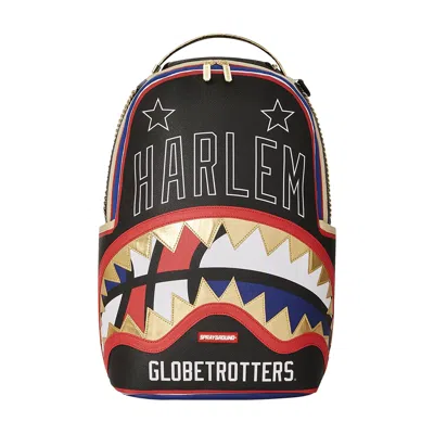 Pre-owned Sprayground Harlem Globetrotters Classic Dlxv Backpack 'multicolor' | Multi-color | Men's Size Onesi