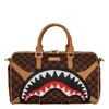 Sprayground Check-shark Holdalls In Brown