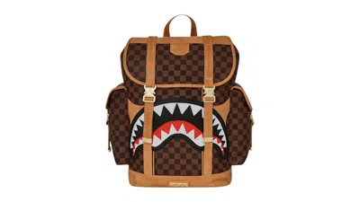 Pre-owned Sprayground Hennyville Monte Backpack In Brown