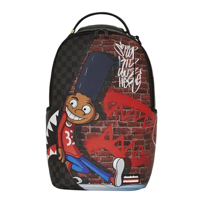 Pre-owned Sprayground Hey Arnold Gerald The Legend Backpack 'multicolor' | Multi-color | Men's Size Onesize