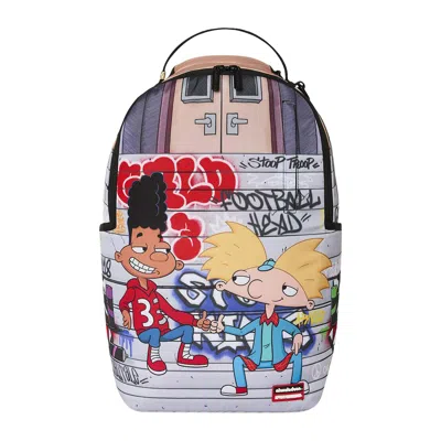 Pre-owned Sprayground Hey Arnold Graff Steps Backpack 'multicolor' | Multi-color | Men's Size Onesize