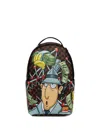 Sprayground Inspector Gadget Check-pattern Backpack In Brown