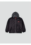 Sprayground Jackets And Jackets Man  Sp610grey Blind Side Bomber Brown In Black
