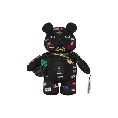 Pre-owned Sprayground James First Class Global Flags Moneybear Backpack 'multicolor' | Multi-color | Men's Siz