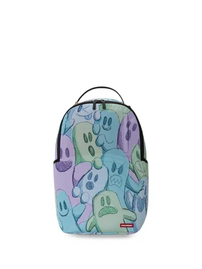 Sprayground Jelly Ghosts Backpack In Blue