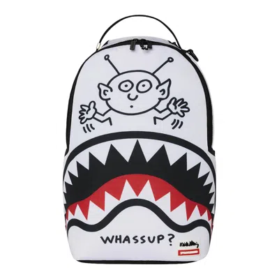 Pre-owned Sprayground Keith Haring Whassup Alien Dlx Backpack 'multicolor' | Multi-color | Men's Size Onesize